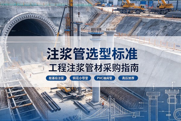 富阳注浆管选型标准