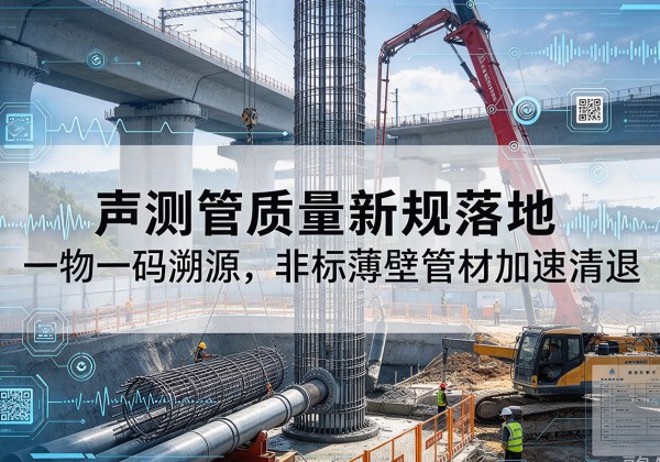 富阳声测管质量新规落地，一物一码溯源，非标薄壁管材加速清退